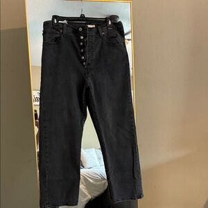 Signature by Levi Strauss Black Ankle Jeans